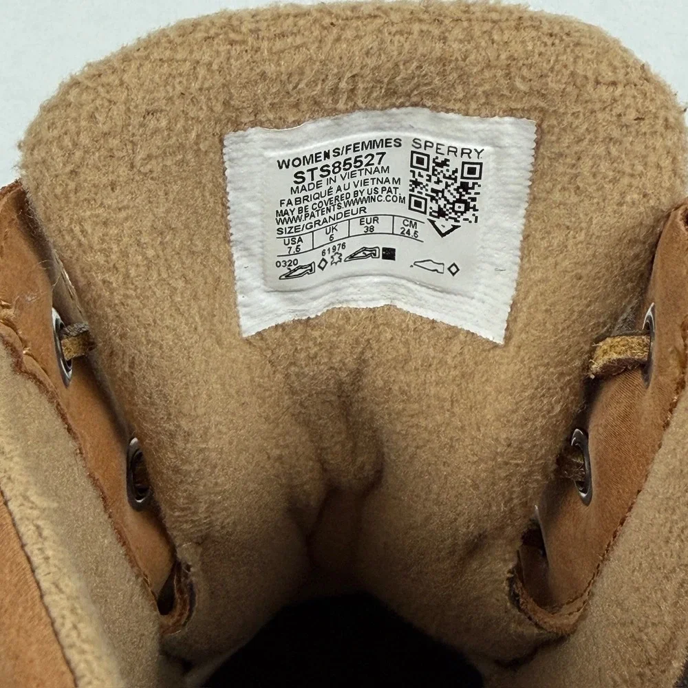Sperry Saltwater Top Sider Womens Duck Boots Waterproof Snow 7.5
